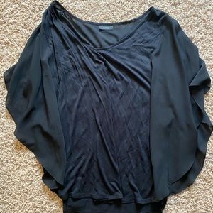 Apt 9 black top. Bat sleeves